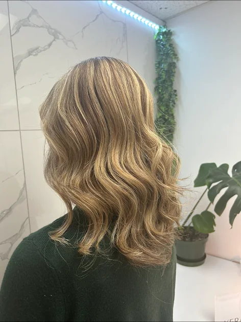 Coiffure — résultat balayage